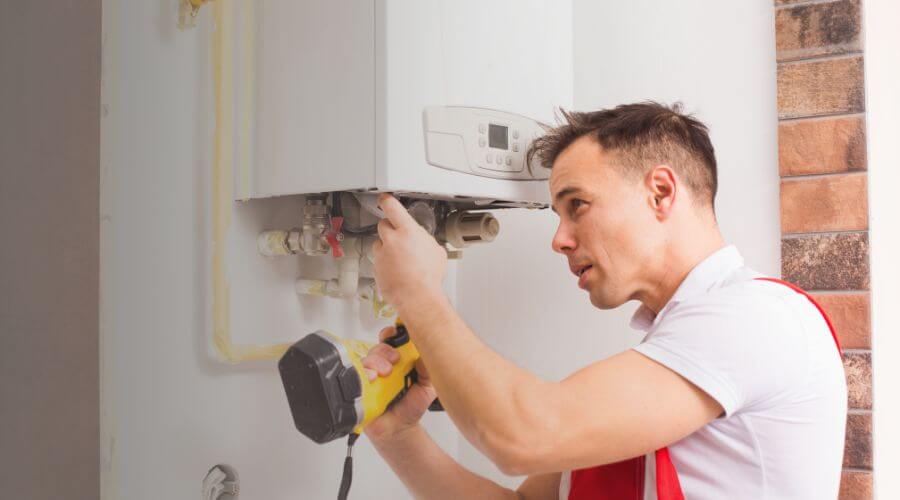 Local water heater installation in Oregon, IL